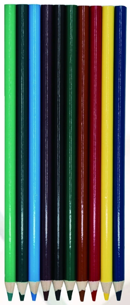 Color finish natural wood colored pencils — KS0624