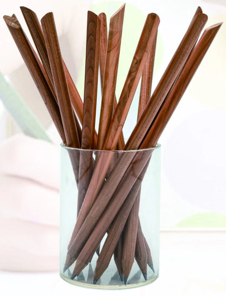 Natural cedar graphite pencil assortment — KS1731