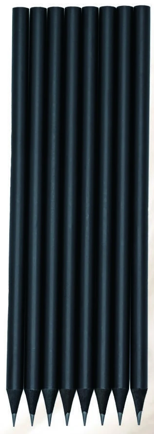 Black wood graphite pencils — KS1920