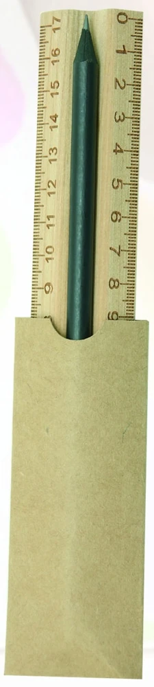 Pencil and ruler sleeve set — KS3002