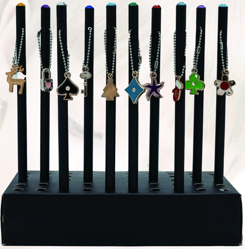 Assorted charm pendant pencils — KS3401
