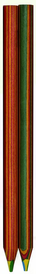 Rainbow wood colored pencils — KSD002