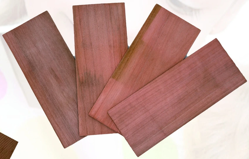 Soft poplar wood slats